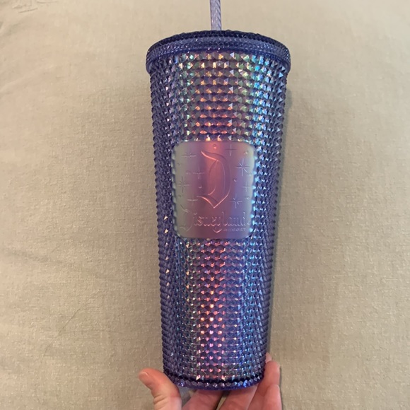 Starbucks x Disneyland studded tumbler purple blue anniversary special edition - Picture 2 of 2